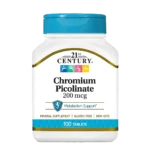 21st Century, Chromium Picolinate, 200mcg, 100 Tablets
