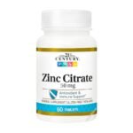 21st Century, Zinc Citrate, 50mg, 60 Tablets