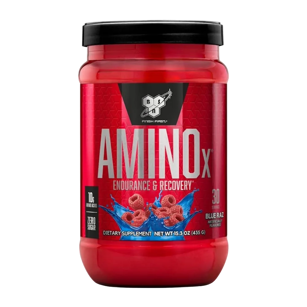 BSN-AminoX-435g-30-Servings-blue-raz BSN, AminoX, 435g, 30 Servings - Image 1