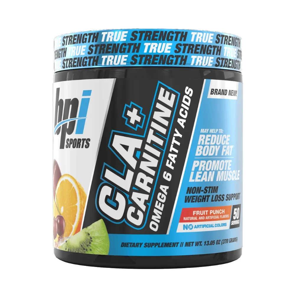 Bpi-sports-Cla-Carnitine-385g-50-Serving-fruit-punch Bpi sports, Cla + Carnitine, 385g, 50 Servings - Image 1
