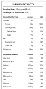 Challenger Nutrition, Thunder Gain, 10Kg, 30 Servings - Image 3