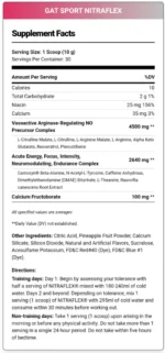 GAT Sports, Nitraflex, 300g, 30 Servings - Image 2