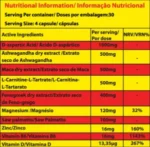 Marvelous Nutrition, Testoman, 120 Capsules, 30 servings - Image 2