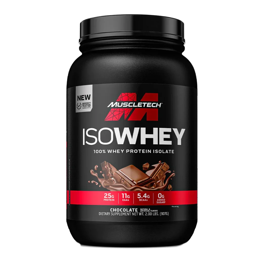 MuscleTech-IsoWhey-900g-30-Serving-Chocolate- MuscleTech, IsoWhey, 900g, 30 Servings - Image 1