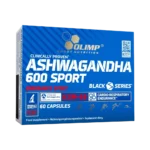 Olimp, Ashwagandha 600 Sport Edition (KSM-66), 60 Capsules, 60 Servings