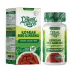 Organic Nation, Red korean ginseng, 60 Tablets, 60 Servings