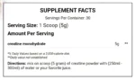 Strong Muscles, Crea Power Creatine, 150g, 30 Servings - Image 2