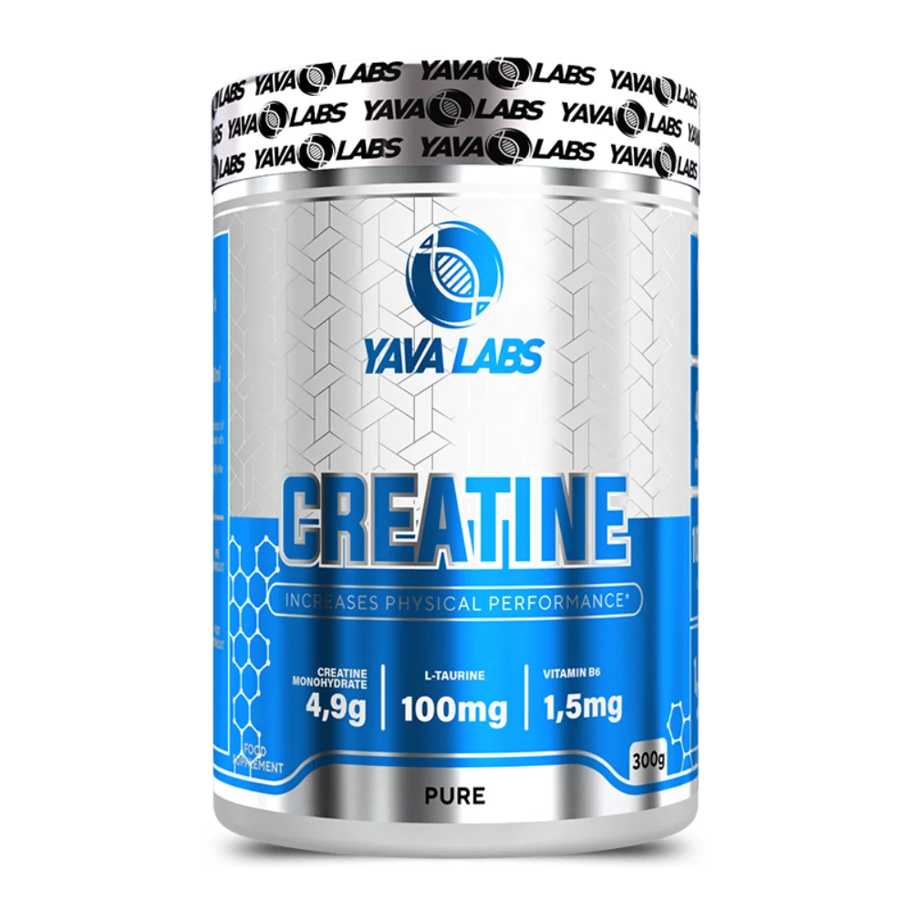 Yava-Labs-Creatine-300g-Taurine-300G-60-Servings Yava Labs, Creatine 300g +Taurine, 300G, 60 Servings - Image 1
