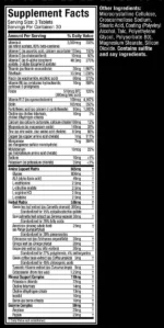 MuscleTech, Platinum Multivitamin, 90 Tablets, 30 servings - Image 3